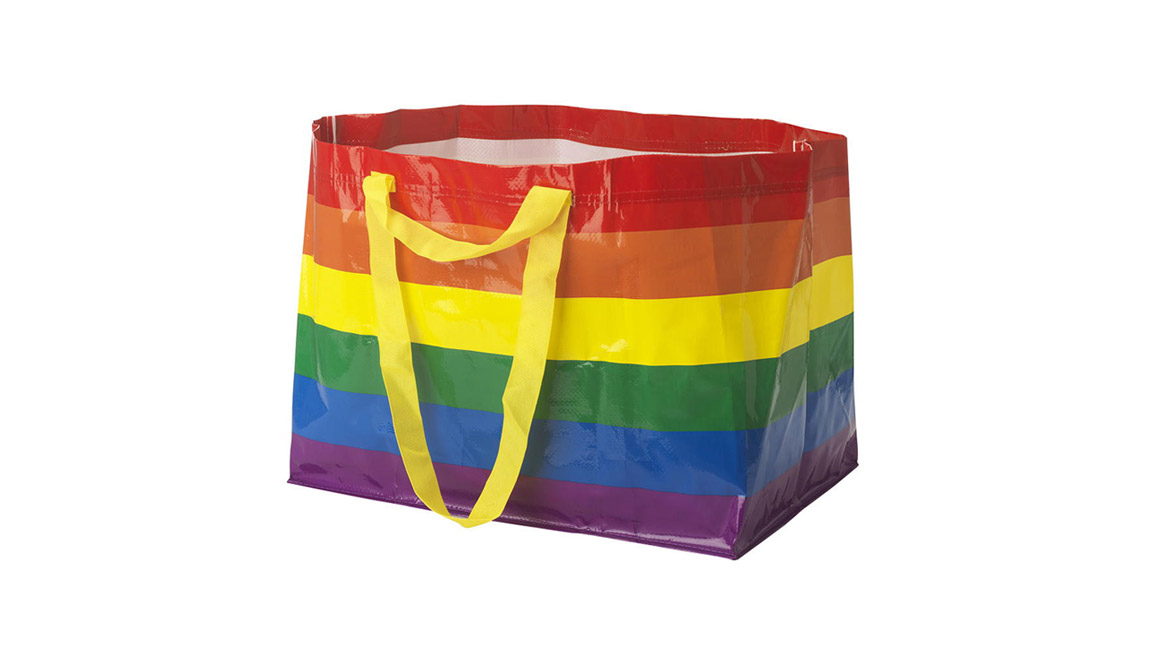 Dúhová taška IKEA: Jej kúpou podporíš Inakosť