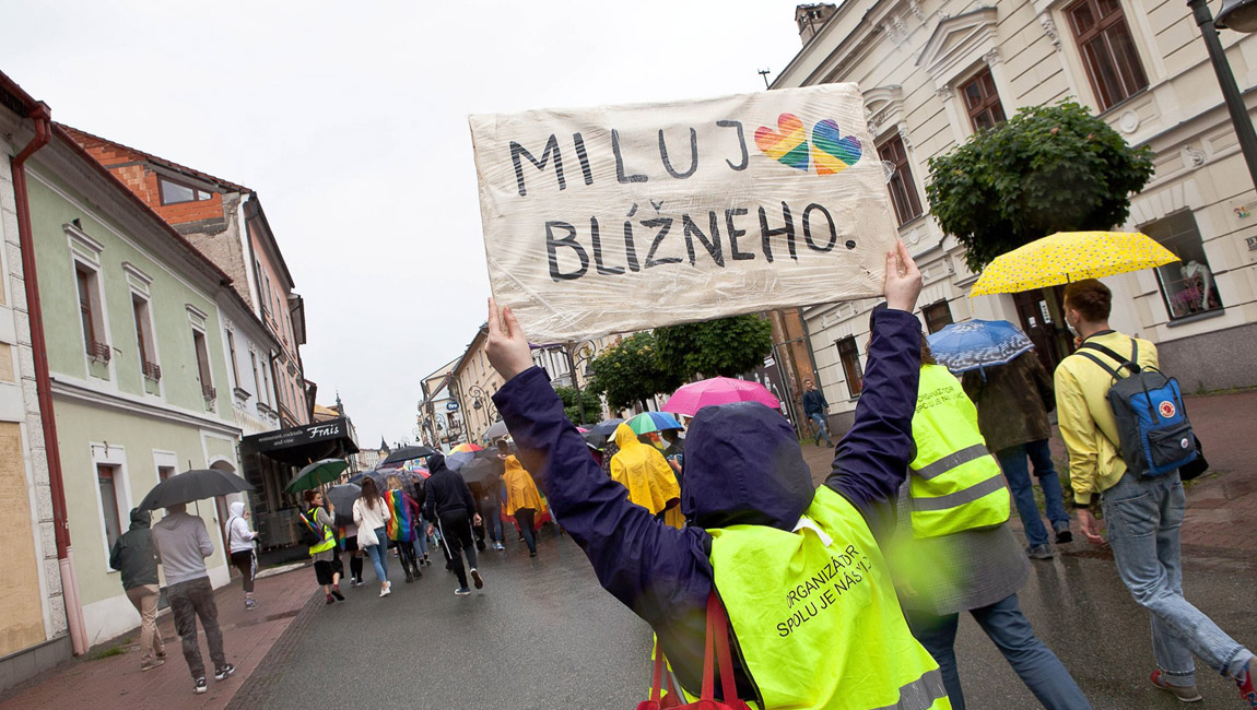 Dúhu a toleranciu v Banskej Bystrici šíri Inokraj