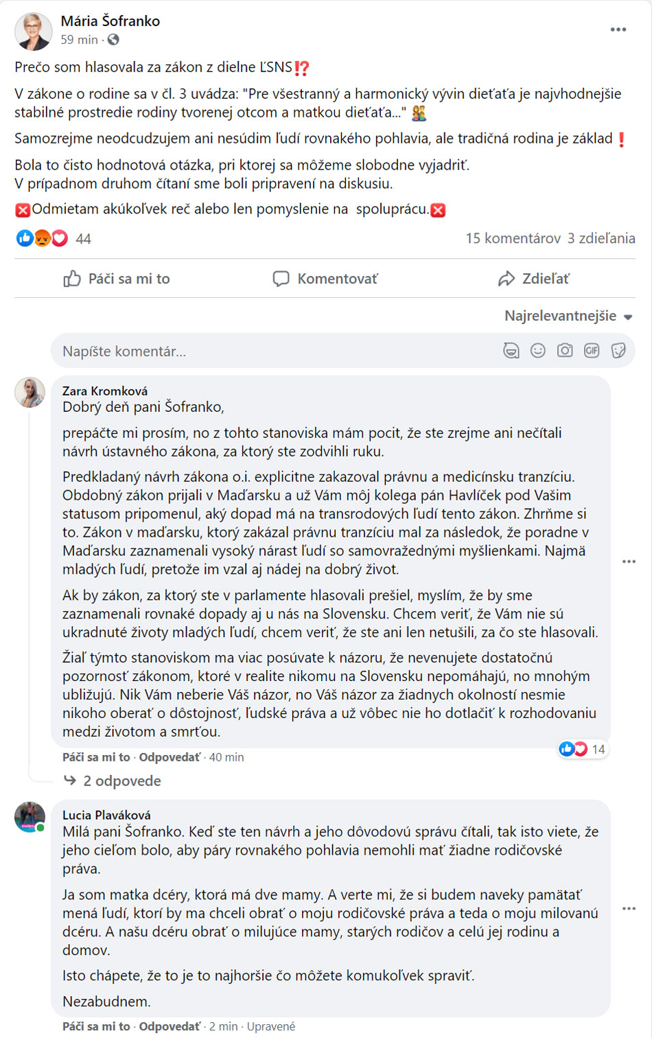 Chcú odoberať gejom a lesbám ich vlastné deti? Chcú zničiť život trans ľuďom?