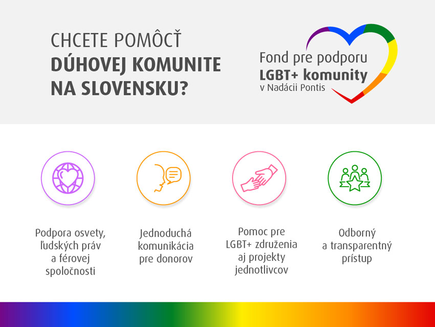 Nie ste v tom sami, stojíme pri vás! Hoci je Katarína hetero, rozhodla sa pomôcť dúhovej komunite