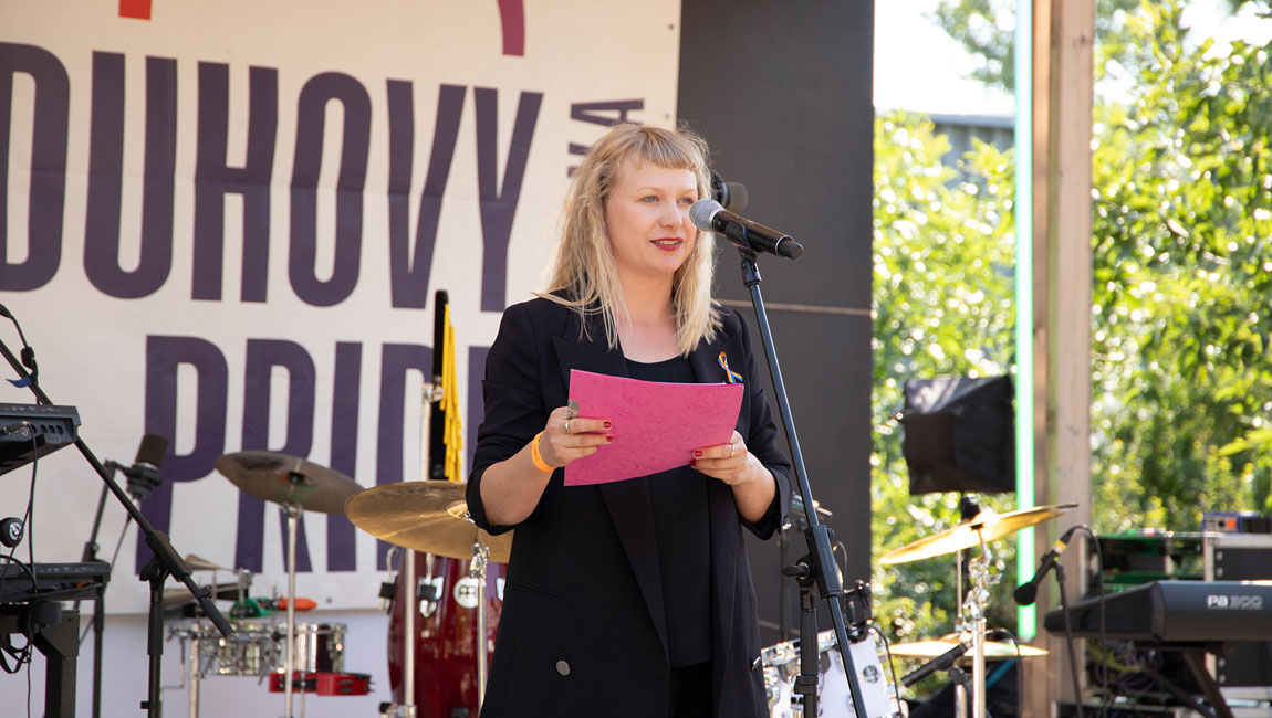 „Stále verím v univerzálne ľudské dobro, ktoré zachráni svet,“ odkazuje predsedníčka Dúhového PRIDE Bratislava