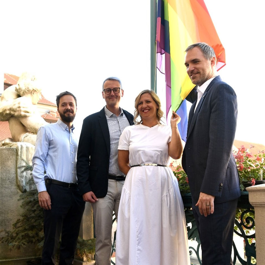 Prague Pride odštartoval už 12. ročník, ktorý vyvrcholí v sobotu dúhovým sprievodom