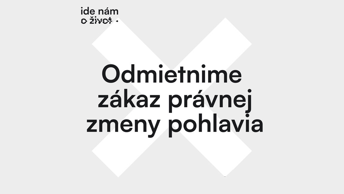 V parlamente sa opäť pokúšajú zobrať transrodovým ľuďom šancu na dôstojný život