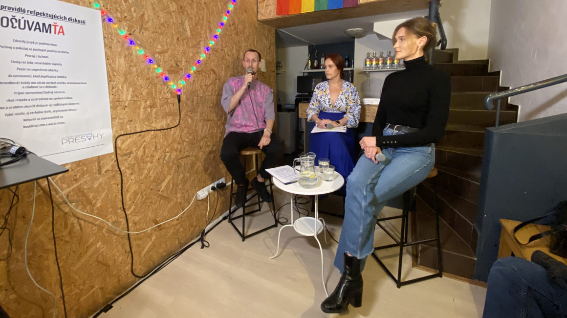 O vplyve volieb na kvalitu života LGBTI+ ľudí sme diskutovali v Teplárni